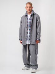 Cappotto washed in ripstop