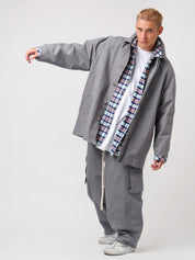 Cappotto washed in ripstop
