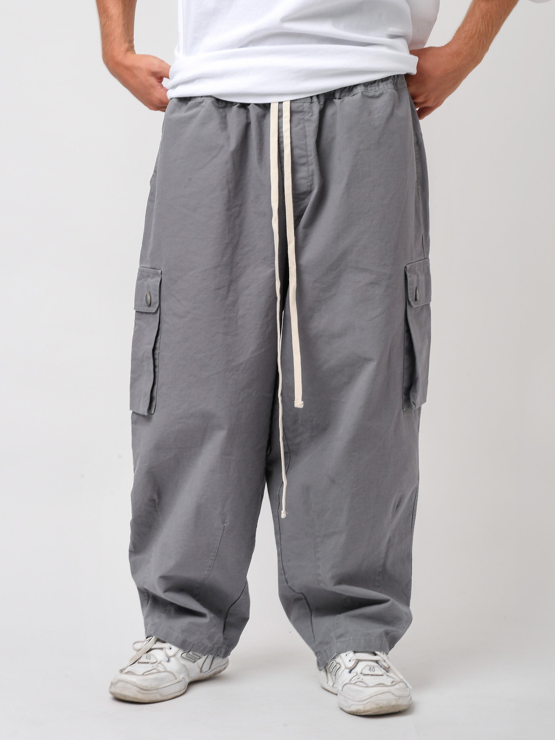 Pantalone washed in ripstop
