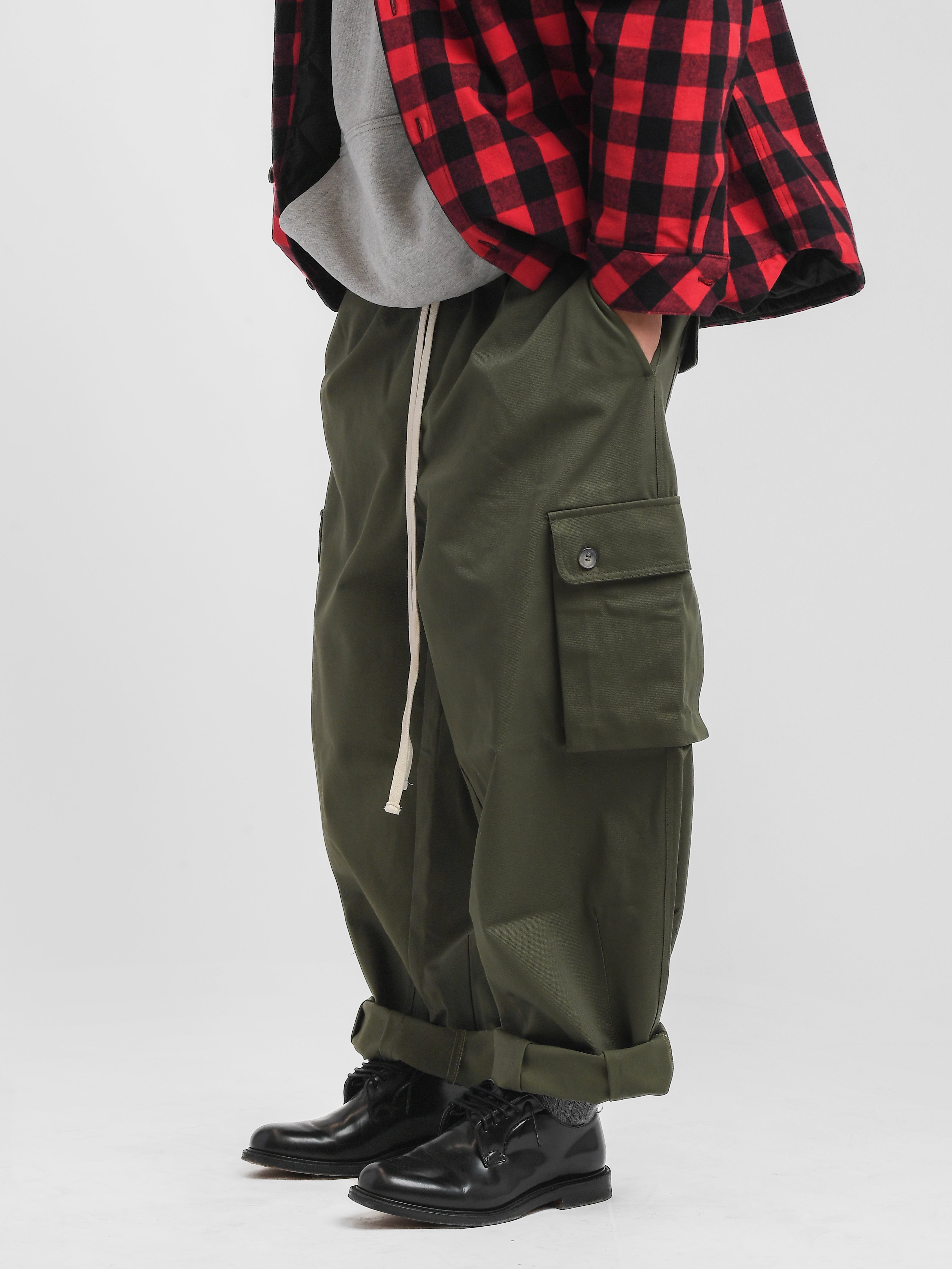 Cargo Cotton Trousers