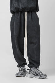 Pantalone in felpa tinto freddo grigio scuro