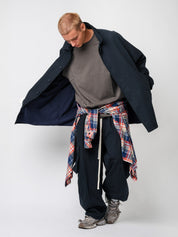 Cappotto washed in ripstop