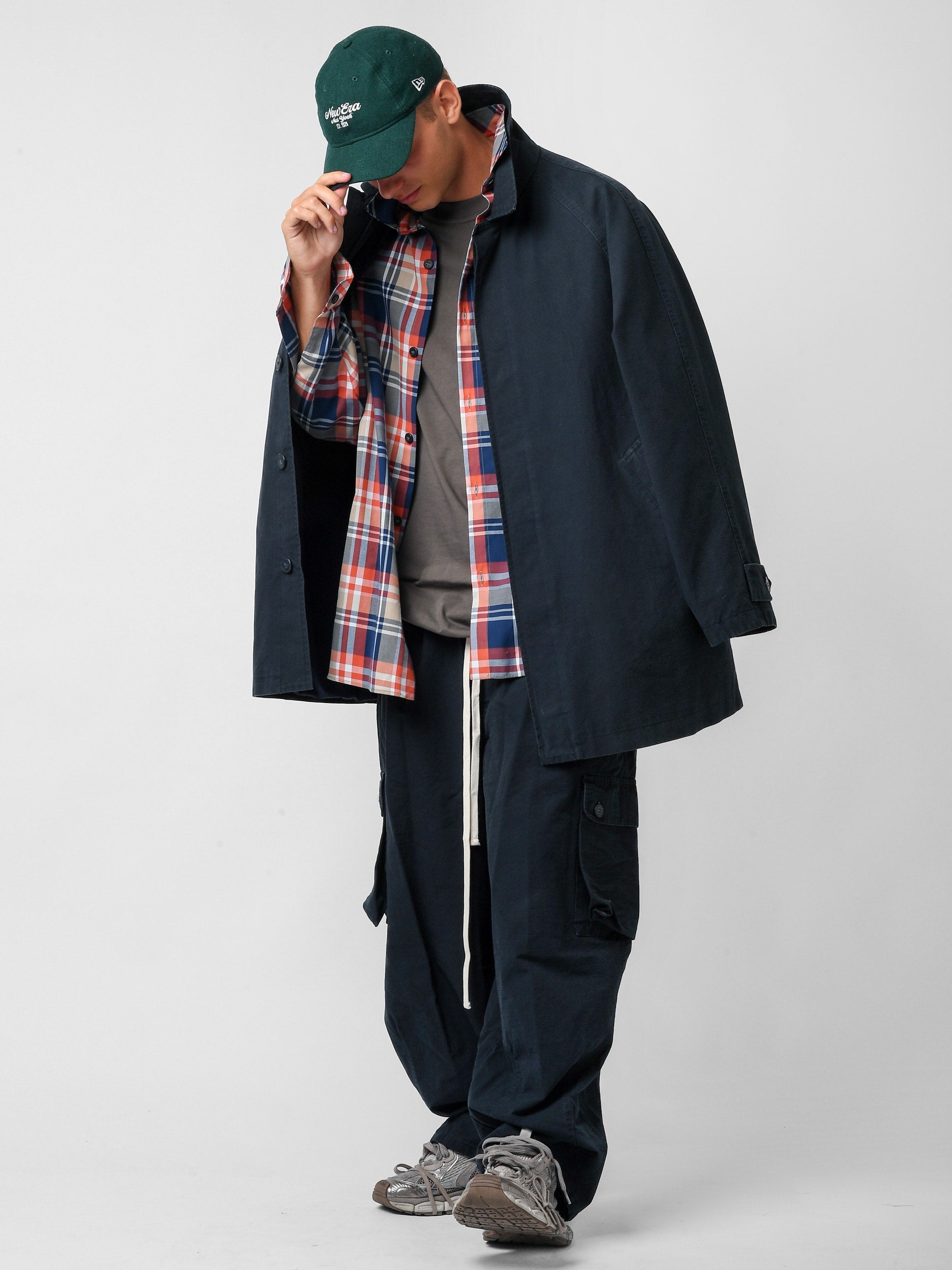 Cappotto washed in ripstop