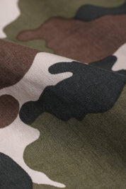 Pantalone cargo balloon camouflage verde/bianco