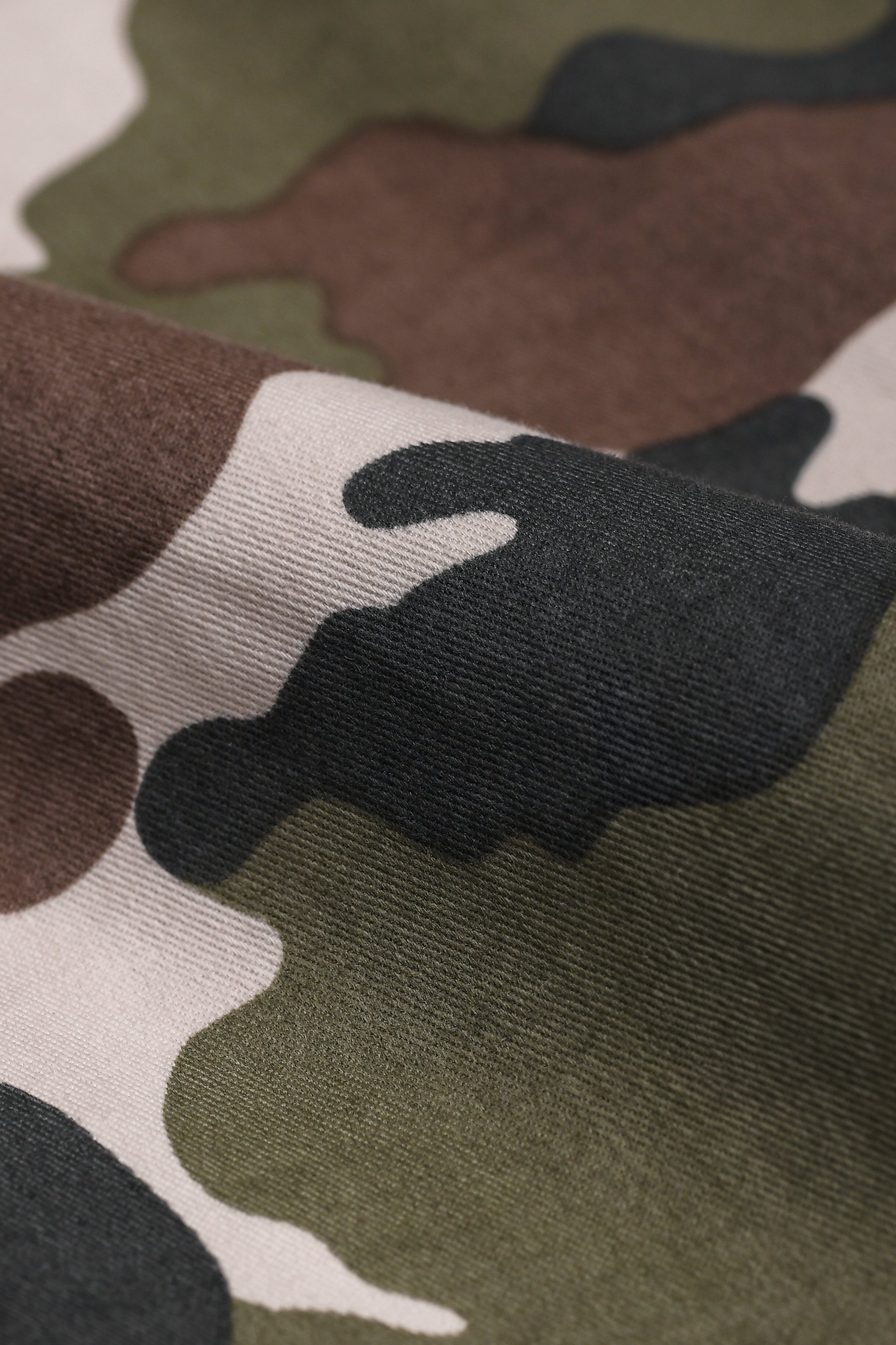Pantalone cargo balloon camouflage verde/bianco