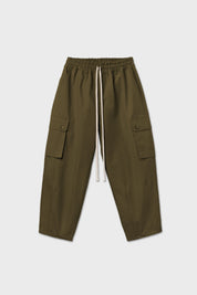 Pantalone cargo balloon ripstop verde