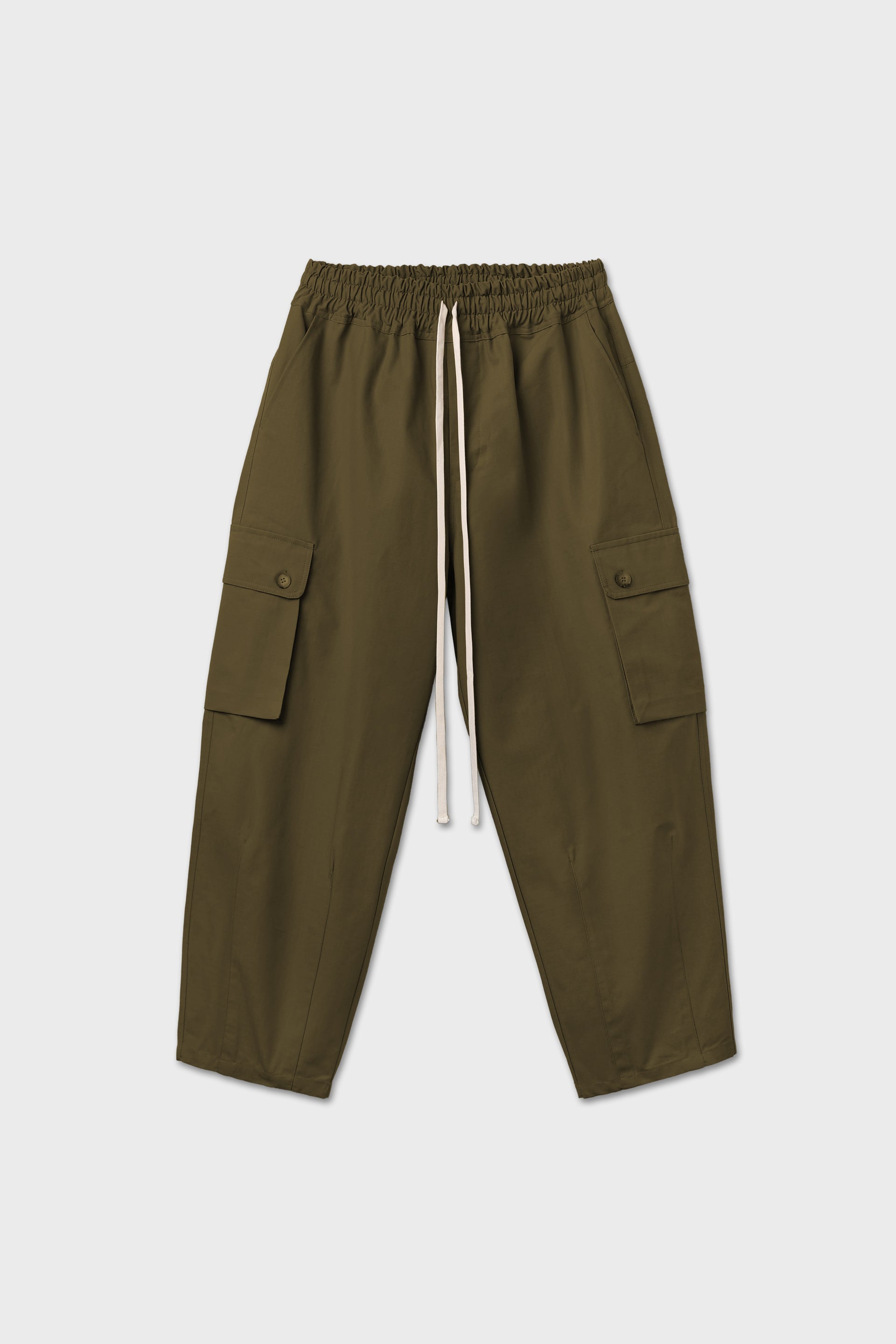 Pantalone cargo balloon ripstop verde