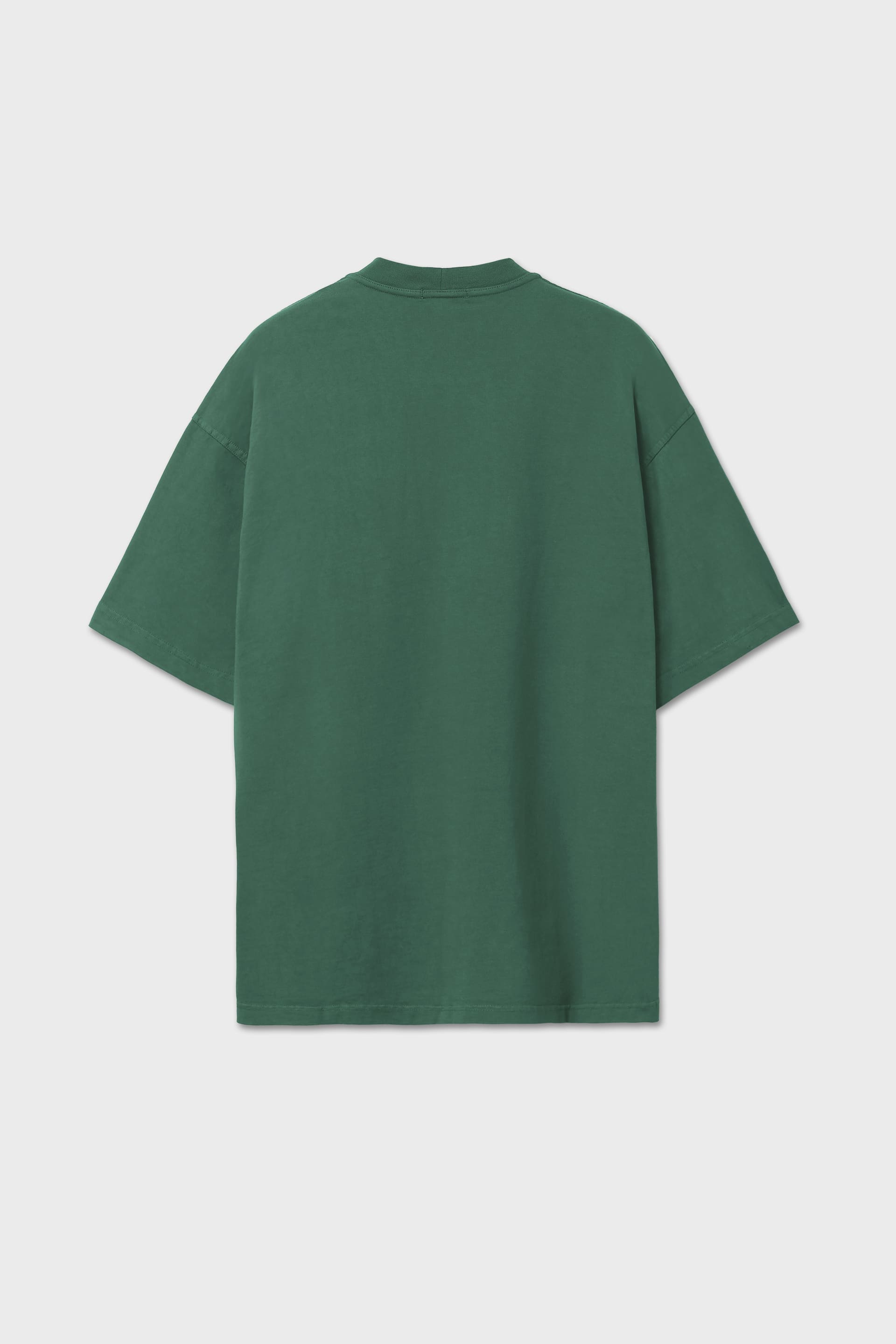 T-shirt oversize verde estate