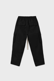 Pantalone cargo balloon ripstop nero