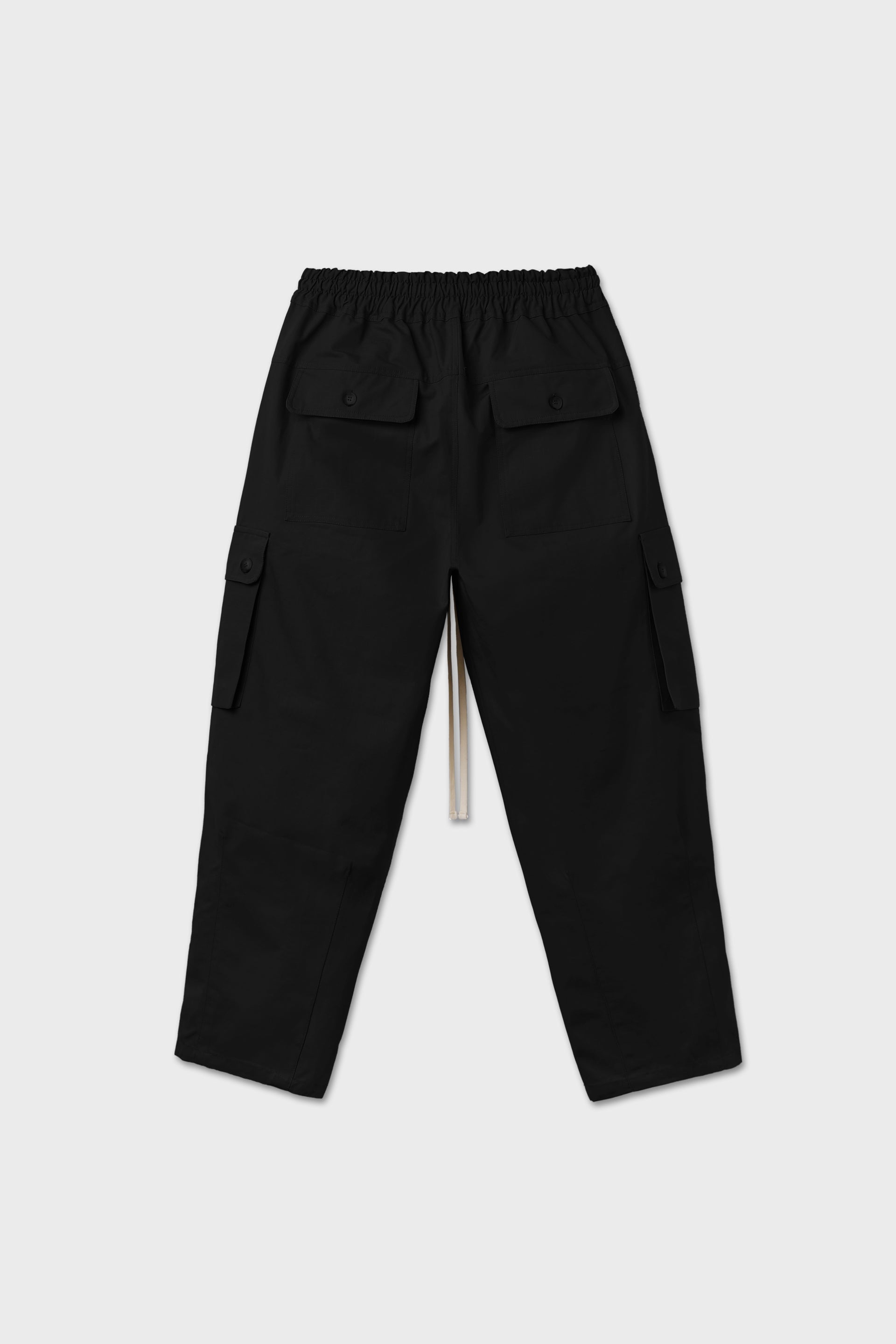 Pantalone cargo balloon ripstop nero