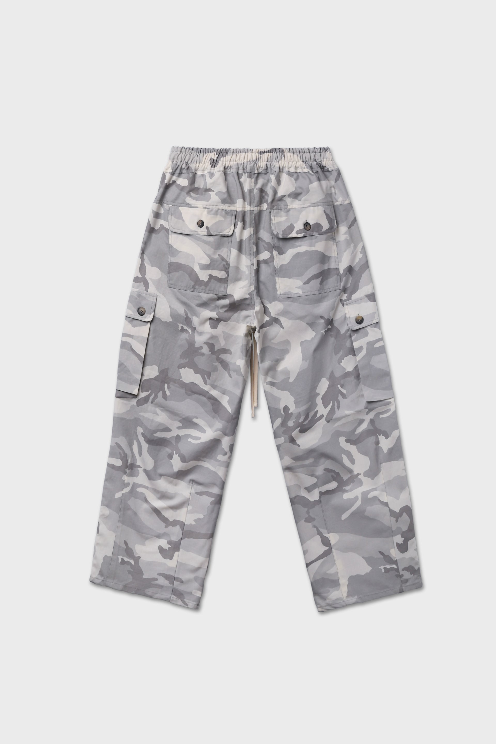 Pantalone cargo balloon camouflage