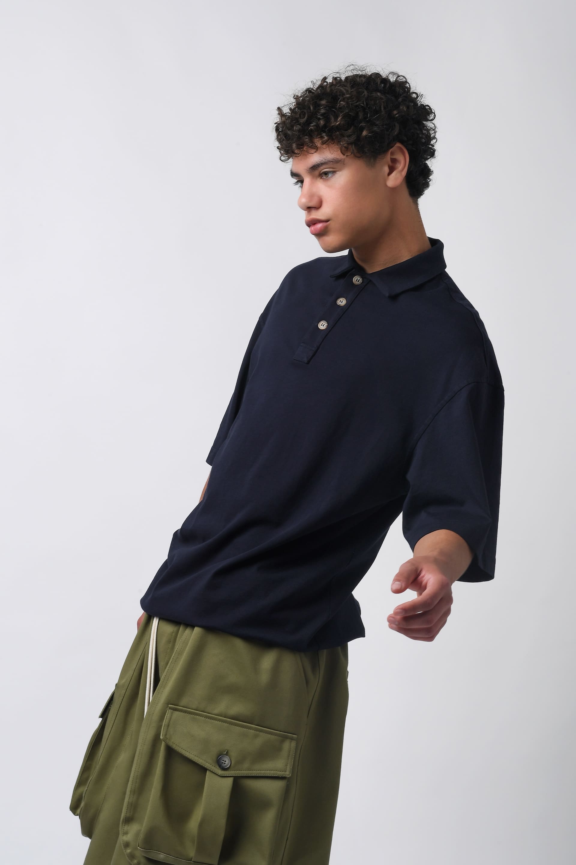Polo blu