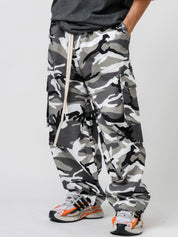 Pantalone cargo camouflage