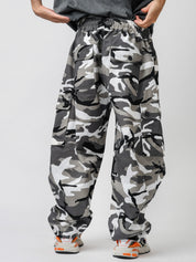 Pantalone cargo camouflage