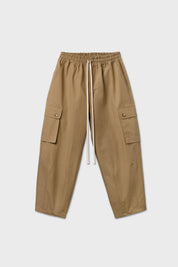 Pantalone cargo balloon ripstop beige