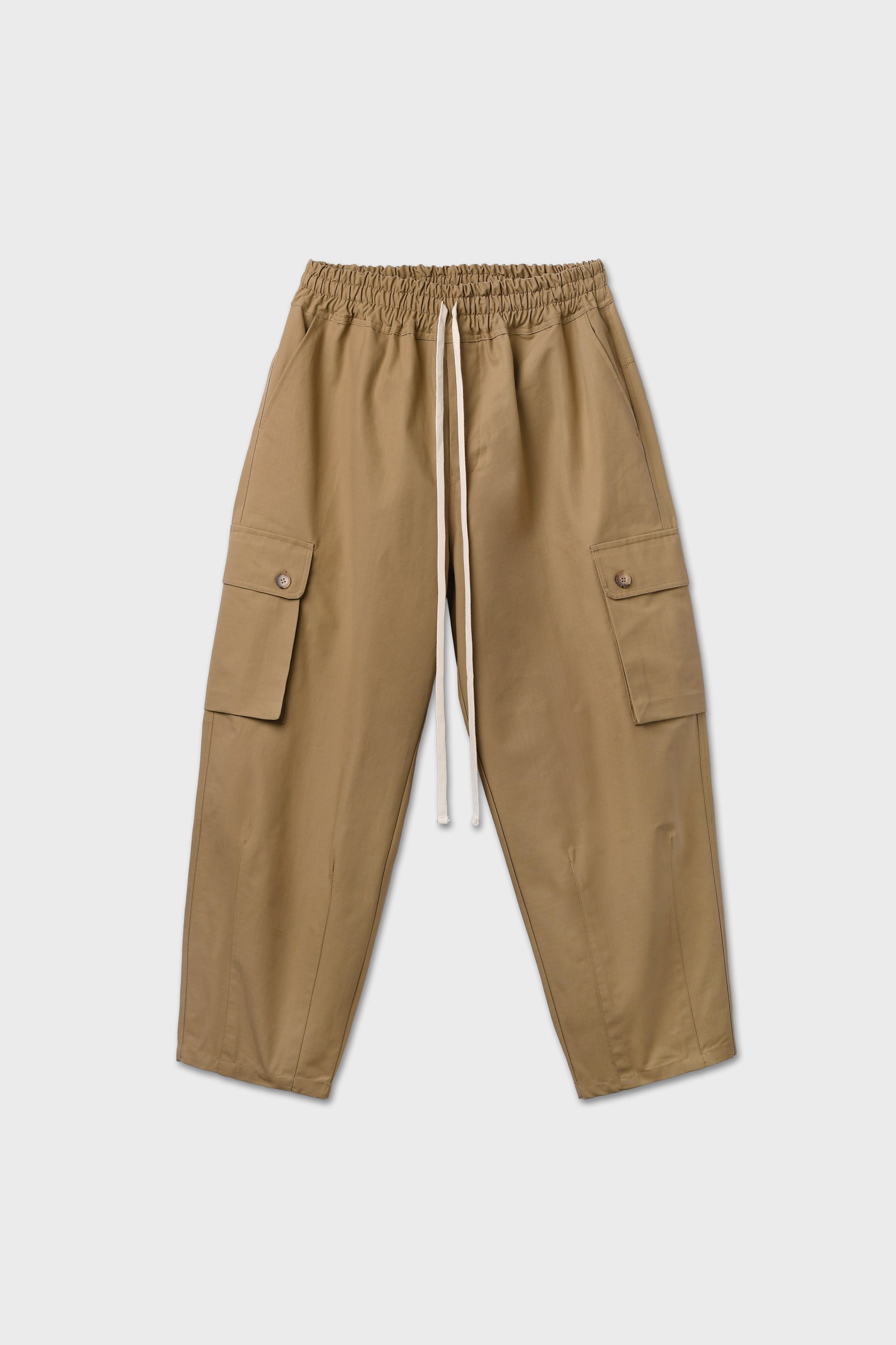 Pantalone cargo balloon ripstop beige