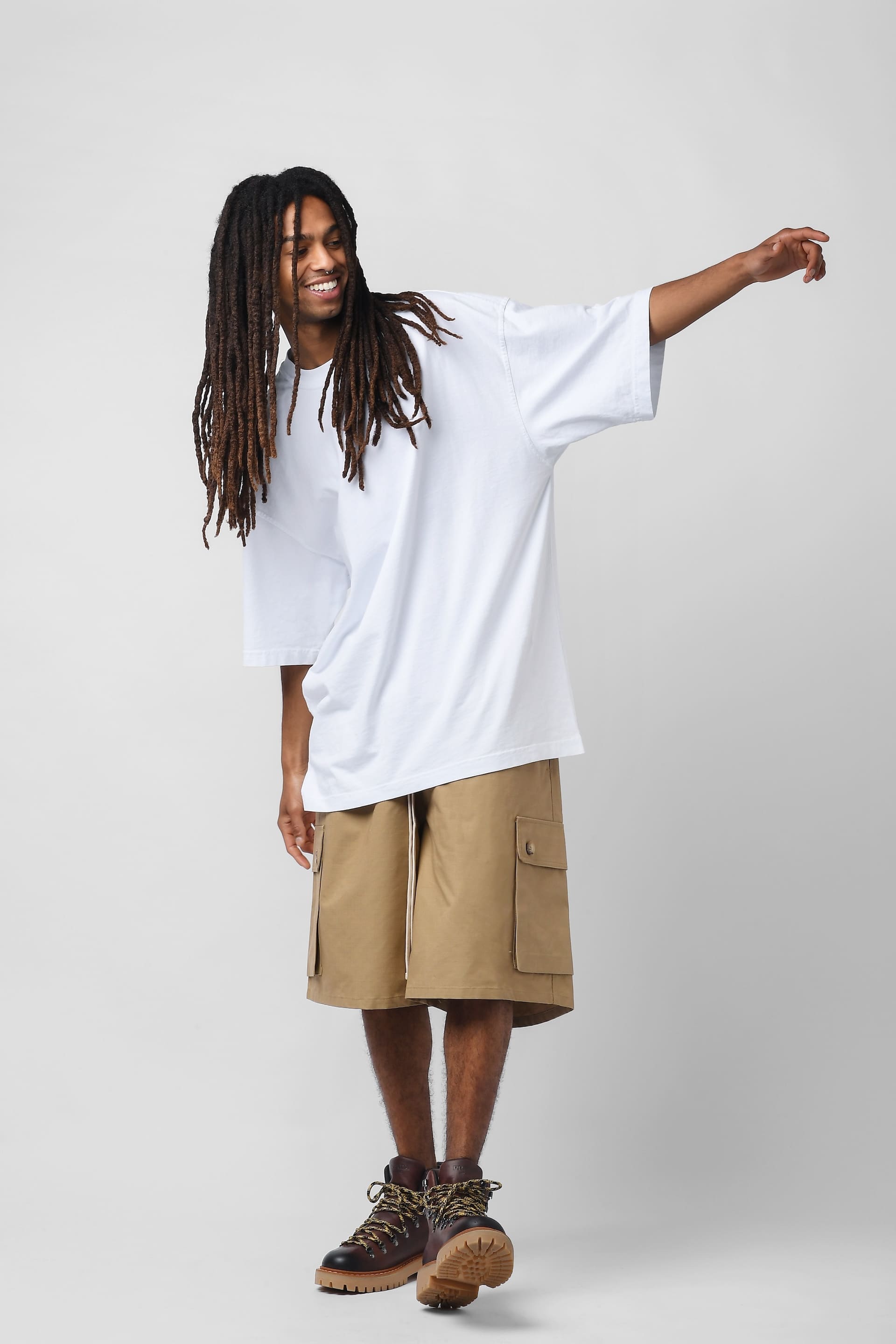 T-shirt oversize bianco