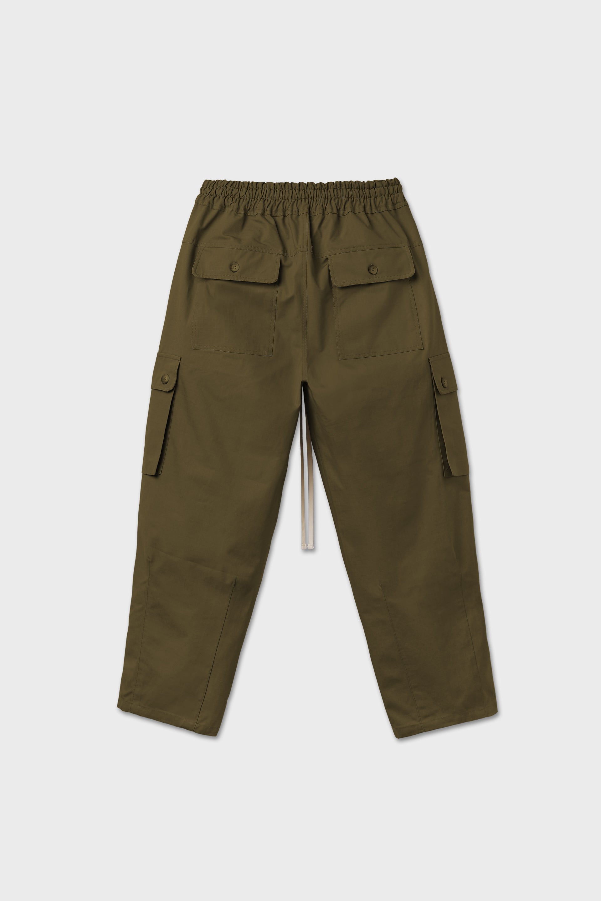 Pantalone cargo balloon ripstop verde