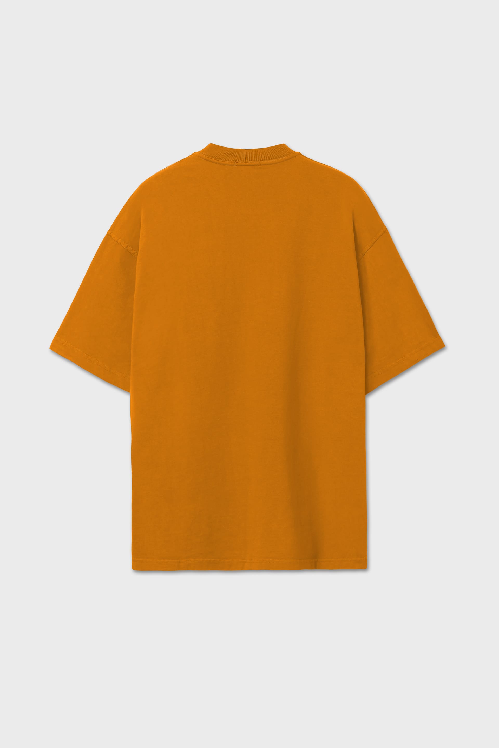 T-shirt oversize senape