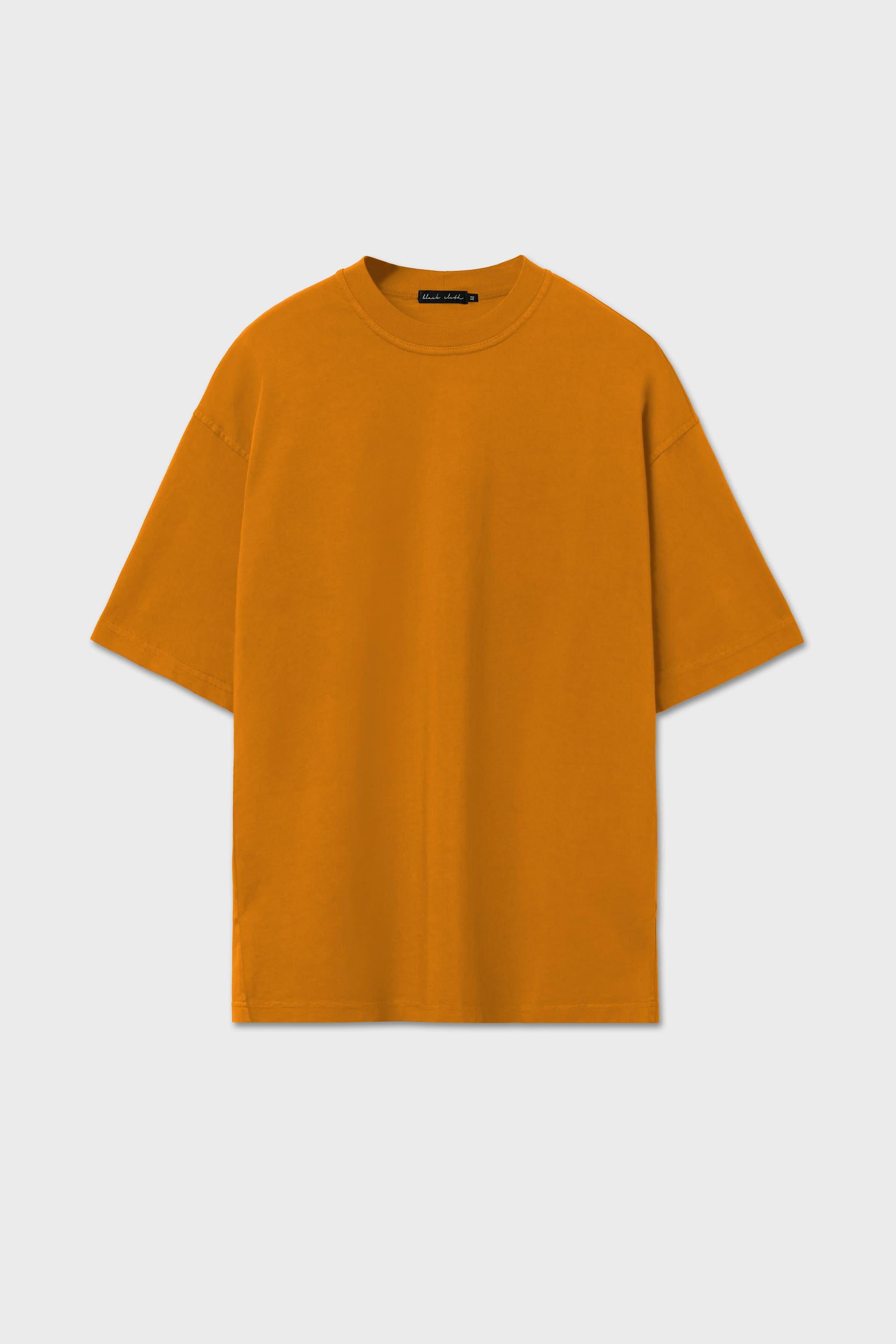 T-shirt oversize senape