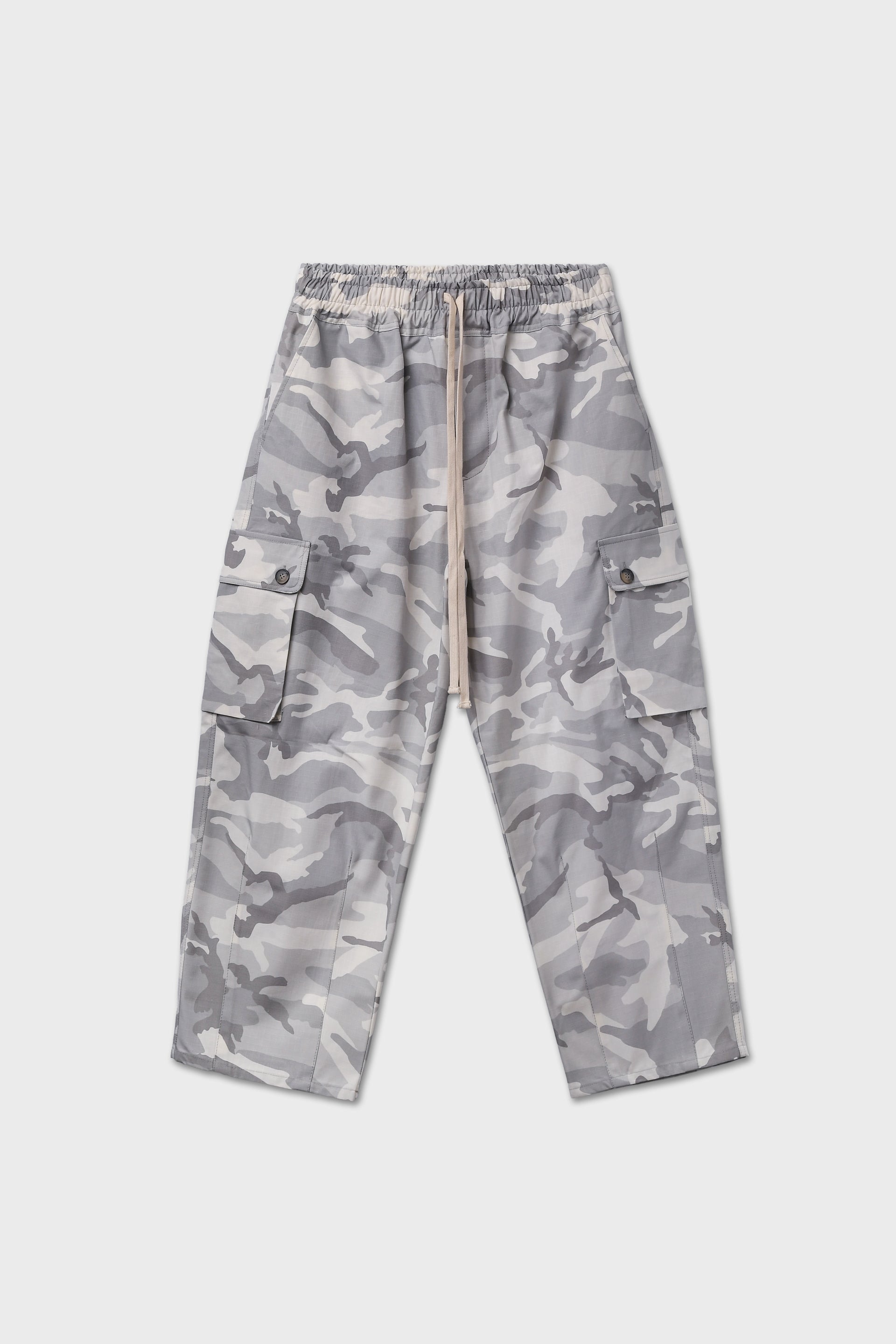 Pantalone cargo balloon camouflage