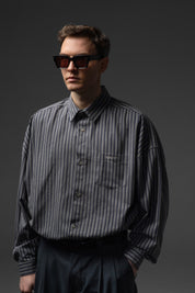 Camicia a righe