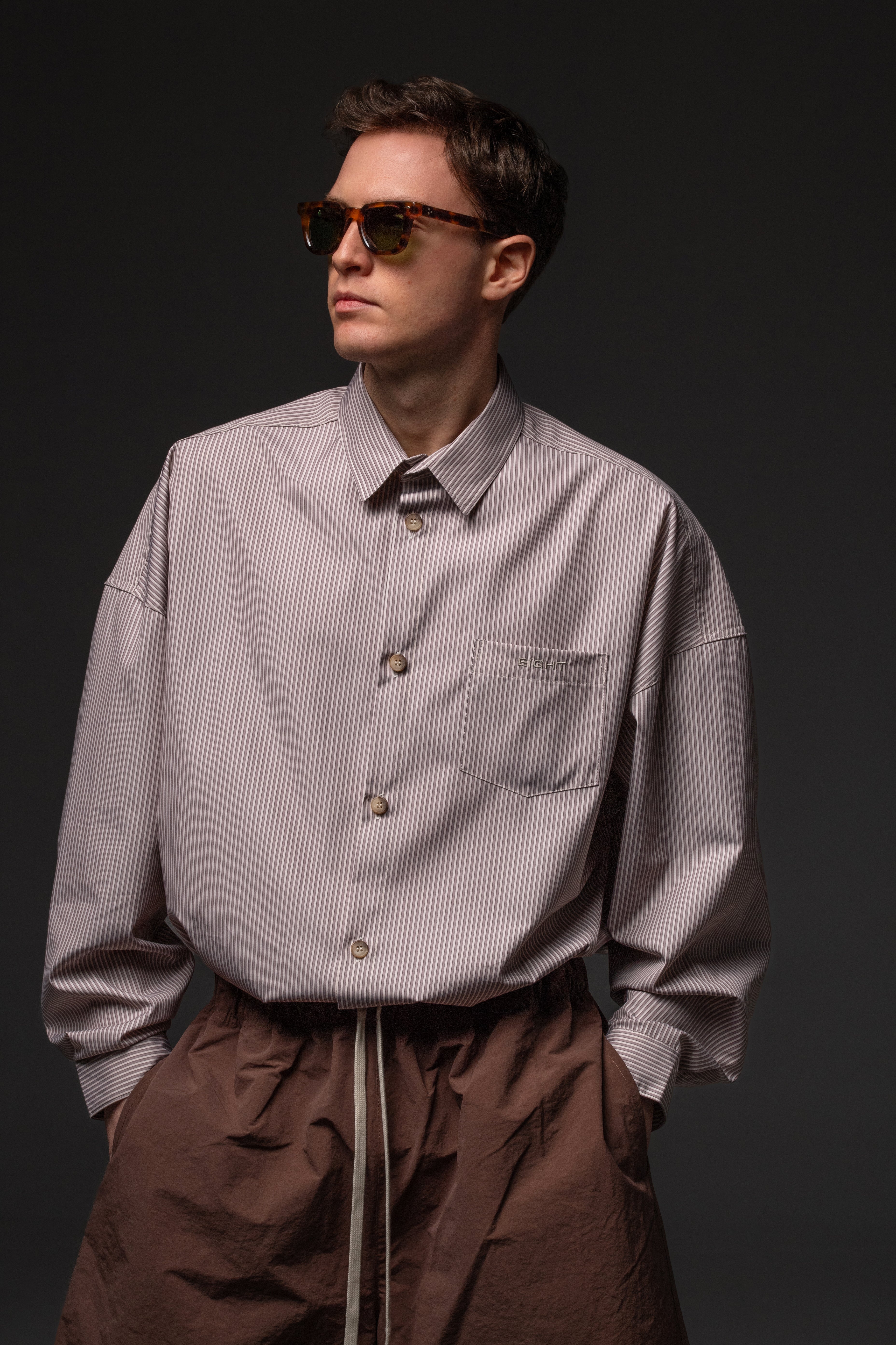 Camicia a righe