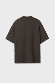 T-shirt oversize marrone