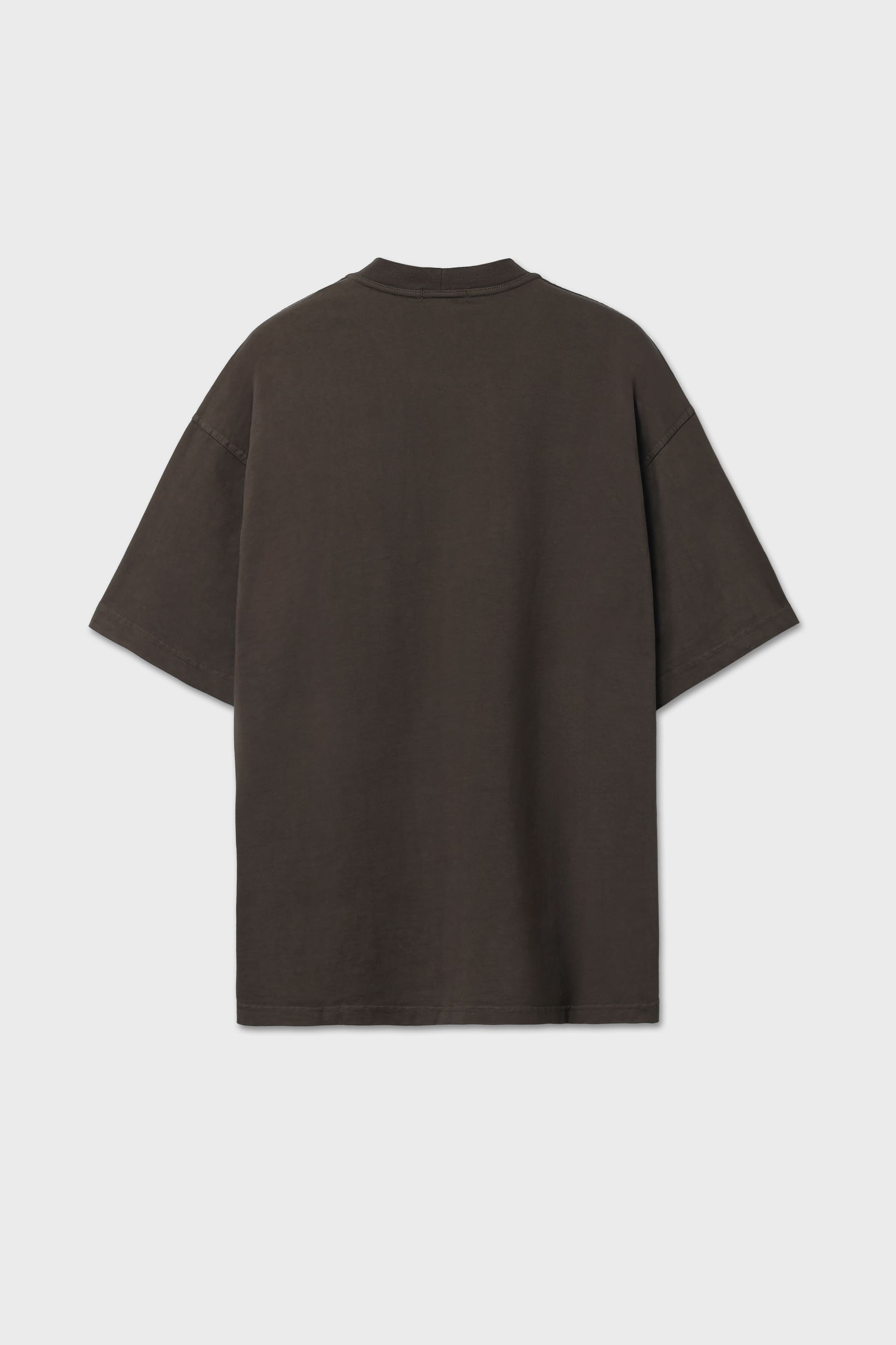 T-shirt oversize marrone