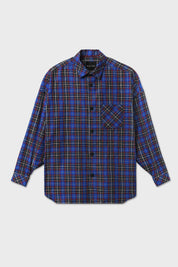 Camicia a quadri blu/rosso