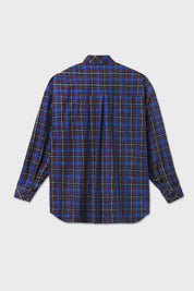 Camicia a quadri blu/rosso