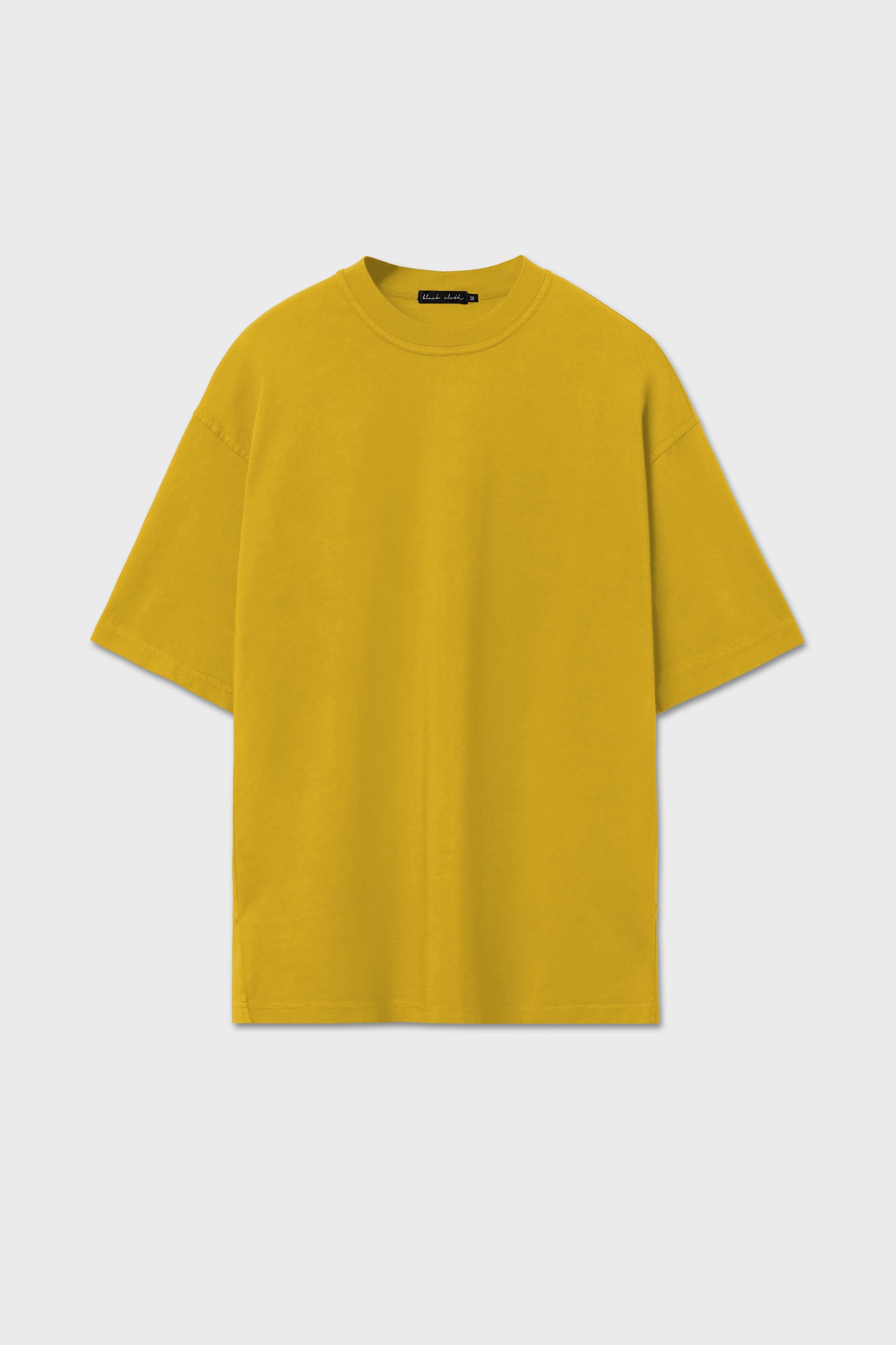T-shirt oversize giallo