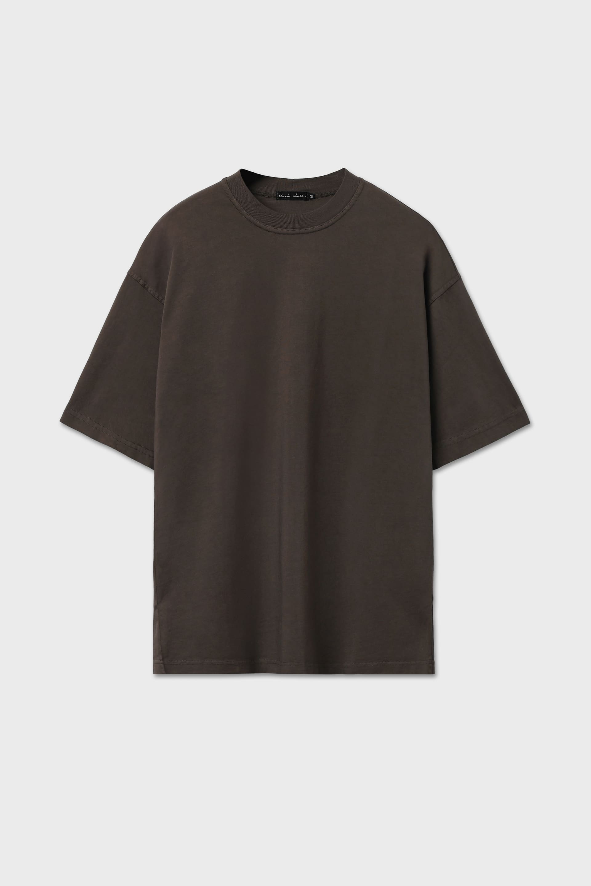 T-shirt oversize marrone