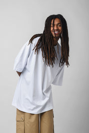 T-shirt oversize bianco